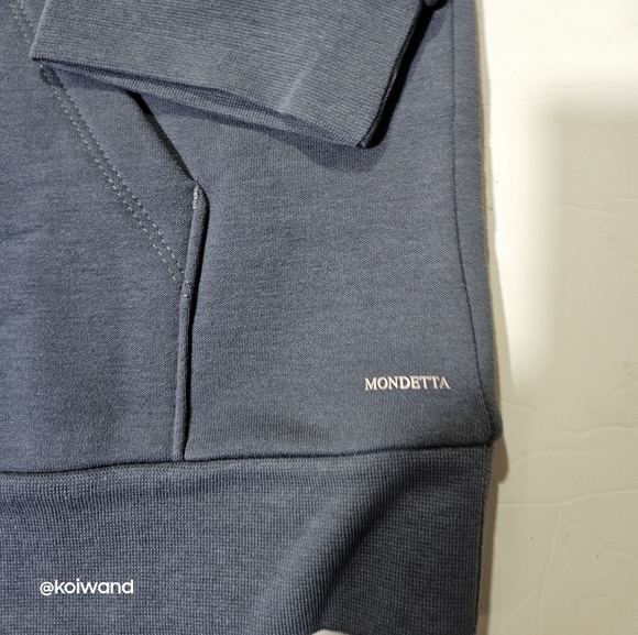 NWT Mondetta Women's Blue Everyday Soft Crew Sweater Size M - Picture 7 of 14